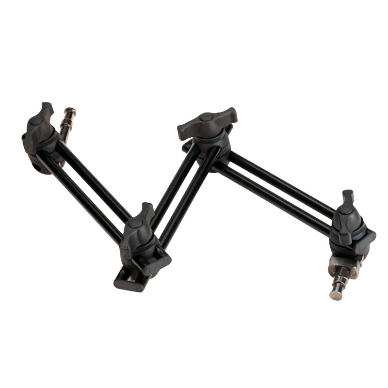 3-Section Double Articulated Arm Adjustable Extension Bracket With