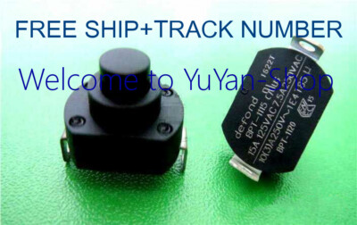 1pc NEW Defond BPT-1115 BPT-1120 15A 125VAC 7.5A 250VAC Button switch  #E5