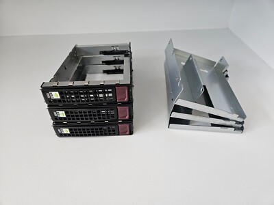 Lot of 3 Nimble Storage 3.5'' to 2.5'' SATA to SAS 1.92TB SSD Tray CS200 CS400 ES1