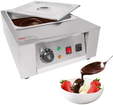 ALDkitchen Chocolate Melting Pot Manual Control 1 Tank 8 kg of Chocolate 110V