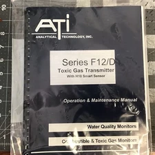 Analytical Technology Inc. Ati Series F12 Gas Transmitter Manuel (LMP60N)