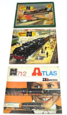 Rivarossi Atlas Catalog Trains Scale N 1969 1970 1971 Vintage Train Catalog Lot