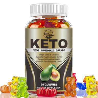 KETO FAT BURNER EXTREME Weight Loss Slim Diet Gummies STRONGEST Legal Fat Burner