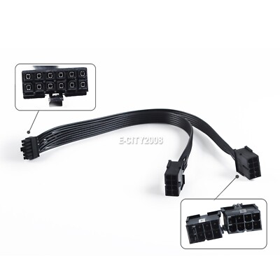 2x 8 Pin to 12-Pin Graphics Card Power Cable for NVIDIA GeForce RTX 3080 US