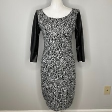 ZARA Knit Sweater Dress Women Size Small Multicolor Acrylic Wool Blend