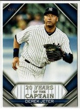 2020 Topps Update 20 Years of The Captain #YOC12 Derek Jeter ~ NY Yankees