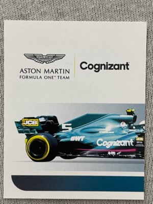 Topps Formel 1 Formula 1 F1 Season 2021 Sticker 087 Aston Martin Car Puzzle 1/2