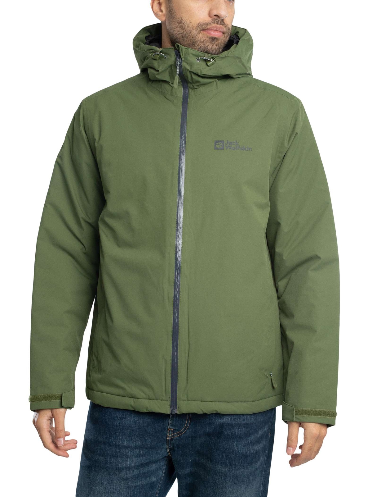 Мужская куртка Jack Wolfskin Wisper Ins, зеленая