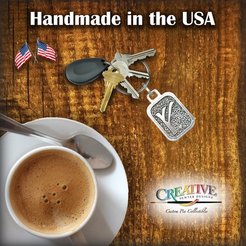 Viking Rune Keychains, Rune Key chain Pewter Nordic Key Ring Charms, Made in USA - Picture 43 of 162