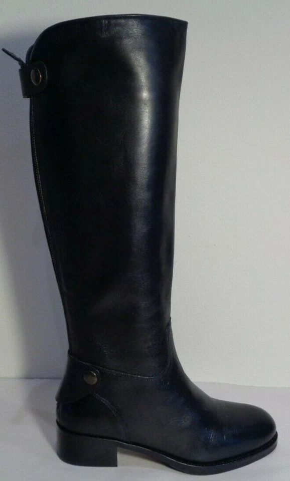 Botas hasta la rodilla Joan & David talla 6 M REILLY de cuero negro nuevas para mujer zapatos Foto 2 de 4