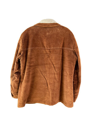 中古 William Barry Suede Jacket USA製 William Barry Vtg Leather Suede Sherpa Lined Jacket Coat