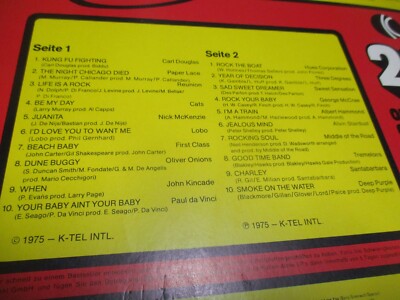 Dynamite , 20 Hits 1975 ,  Schallplatte , LP , Nostalgie , Kult ,  1540  Super