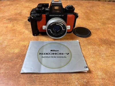 Nikon Nikonos V Underwater Camera 35mm f2.5 Lens From JAPAN As Is
