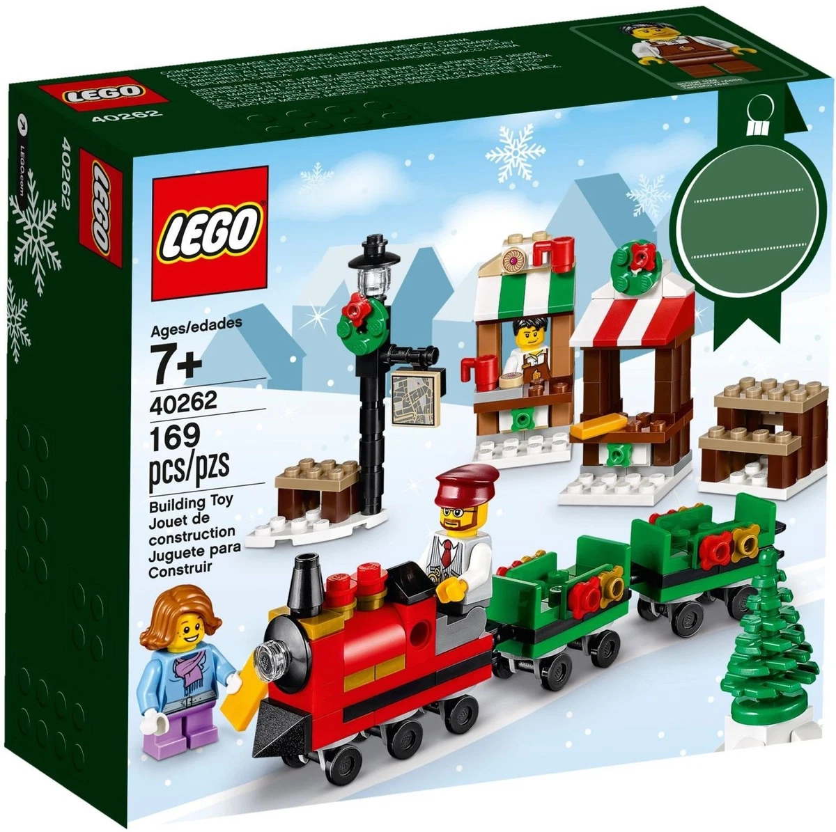 Tren de navidad lego sales