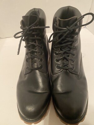 Timberland Black Lace Up Boots/Work Boots Size 12 like new s-l400.jpg main image 4