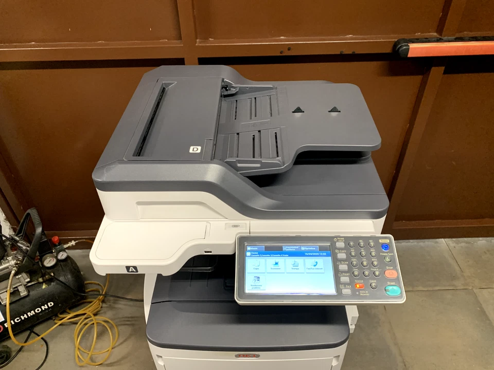OKI ES8453 MFP STAMPANTE MULTIFUNZIONE LED A3 COLORI - USATO - Immagine 2 di 4
