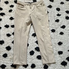 Greg Norman size 34x32 Men's beige khaki straight leg casual trousers