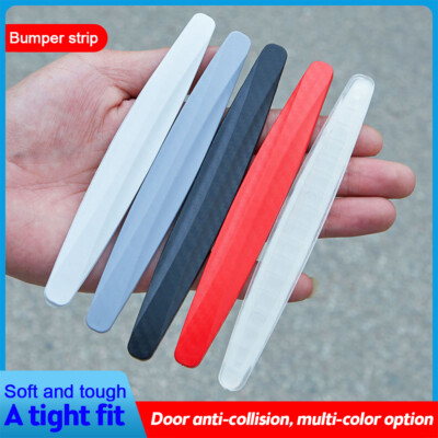 4x Anti Collision Strip Car Door Edge Gap Guard Scratch Protector Corner Bumper
