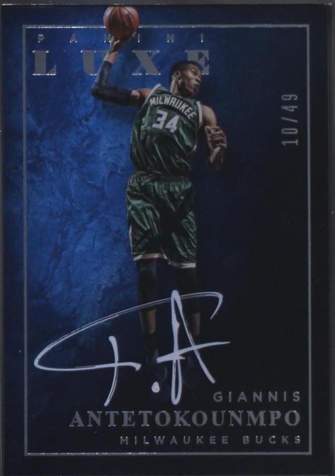 Panini Luxe 2015-16 Giannis Antetokounmpo #LX-GAK for sale | eBay