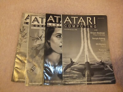 Atari Computing Issues x4 von 1998 - Retro Computing