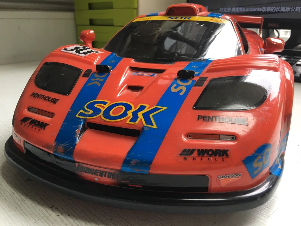 KYOSHO 1/10 R/C SUPERTEN FW03 SOK MCLAREN F1 GTR WITH HPI .12 ENGINE - Image 3 of 4