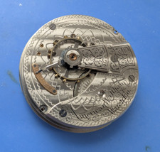 VINTAGE 18 SIZE WALTHAM GRADE 18 POCKET WATCH MOVEMENT FOR PARTS