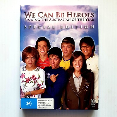 We Can Be Heroes DVD, 2006 Gift Set, Australian Comedy, Chris Lilly, Region 4