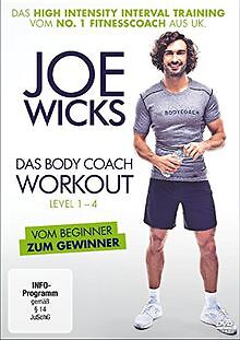 Joe Wicks - Das Body Coach Workout, Level 1-4 | DVD | Zustand gut