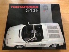 POCHER 1/8 Ferrari Testarossa Spiderlarge Assembly Kit Unassembled NEW