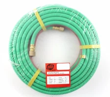 25 FEET Grade T 1/4" OxyFuel Welding & Cutting Twin Hose with BB Fittings SÜA