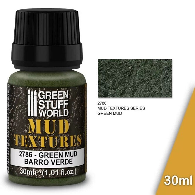 Green Stuff World GSW2786 - Mud Effect Green Mud 30 Ml - New