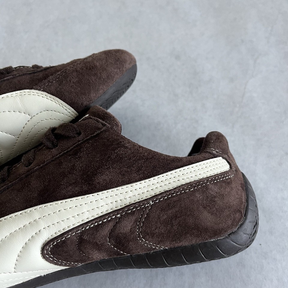 Puma Speed Cat SD Shoes Brown Suede Sneakers Women’s 8 US 38.5 EU