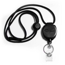 KEY-BAK USA Sidekick Lanyard with Retractable ID Badge  Key Reel - Heavy Duty