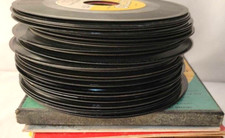 Craft Vinyl Lot 100 Vinyl 7" 45rpm Records CRAFTER Party 45s JukeBox Discs