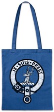 Je Suis Prest Shopper Shopping Bag Scotland Clan Jamie Symbol Fraser Crest