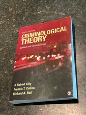 Criminological Theory: Context and Consequenc...