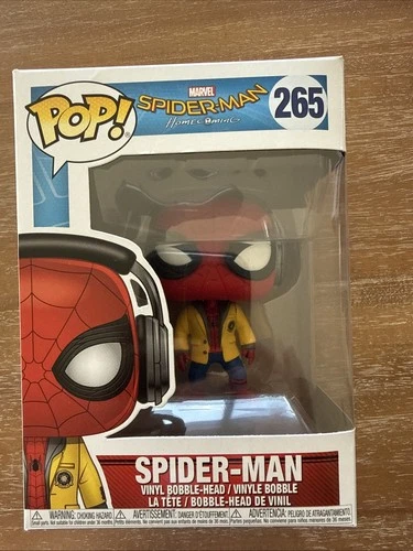 Funko Pop! Vinyl Marvel Spider-Man Homecoming Spider-Man With Headphones #265