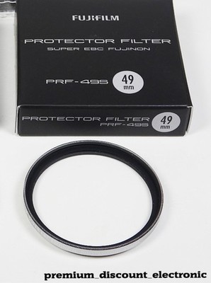 FUJIFILM Fuji Protector Filter Super EBC Fujinon PRF-49S SILBER 49mm ''TOP''