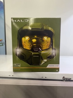 New Halo Master Chief Deluxe Helmet  - Infinite 2 3 4 Reach Collectors Jazwares