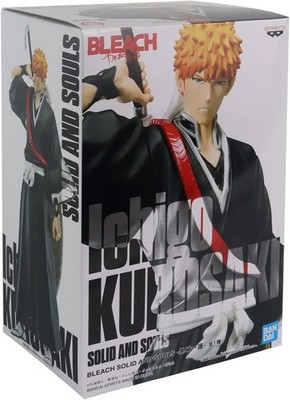 BLEACH - Solid and Souls Ichigo Kurosaki PVC Figur Banpresto
