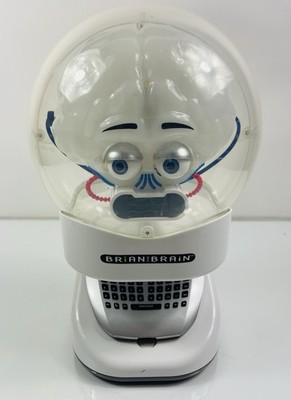 BRIAN THE BRAIN MEGA Brands 2007 Interactive Moving Talking Toy Robot brian-the-brain-mega-brands-2007-interactive-moving-talking-toy-robot