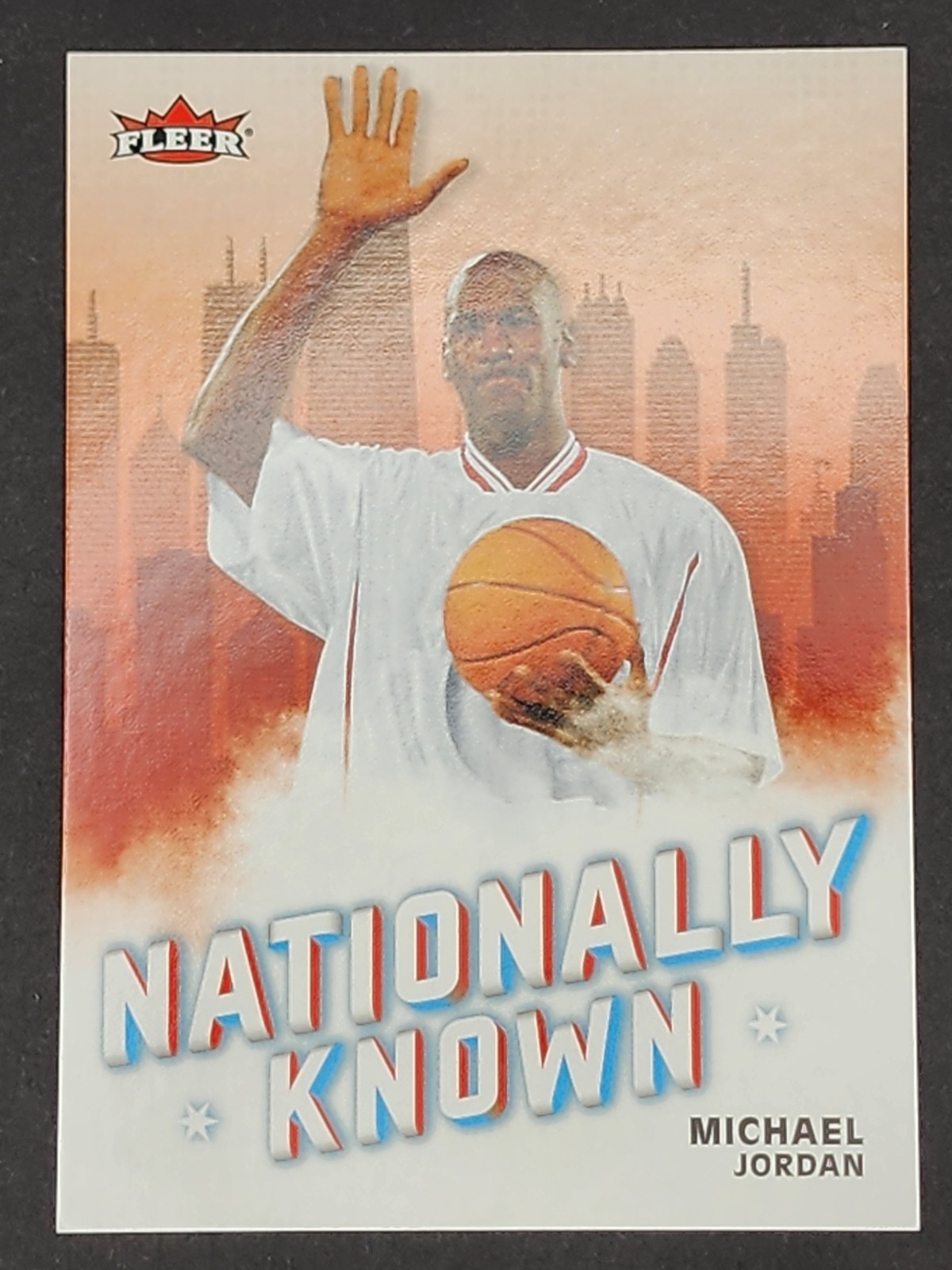 2026 Upper Deck NSCC Michael Jordan Fleer By Nationally Known #NK-4 RED