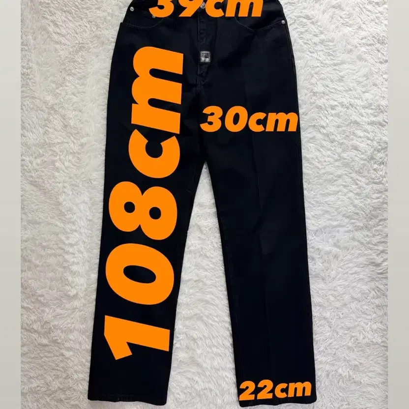 Versace Black Denim Pants Men 32/44 Stylish Button Detail