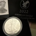 2022-W American Silver Eagle Dollar Proof W/OGP & COA