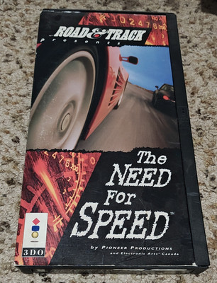 Electronic Arts Road & Track Need for Speed 3DO 1994 Racing Car Racing Manual
