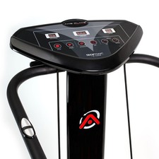 OPEN BOX - Vibration Machine Full Body Platform Fitness Vibration Plate w Straps