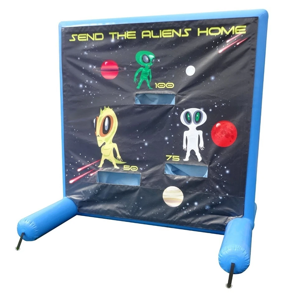 Интерактивная запечатанная надувная воздушная рама игра Aliens Kids событие вечеринка карнавал - Изображение 3 из 4