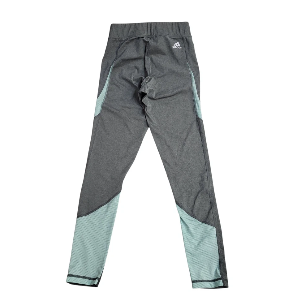 Adidas  Leggings Yoga Gym Grey Skinny Uk Women's S W26 L28 L757 - Image 4 of 4