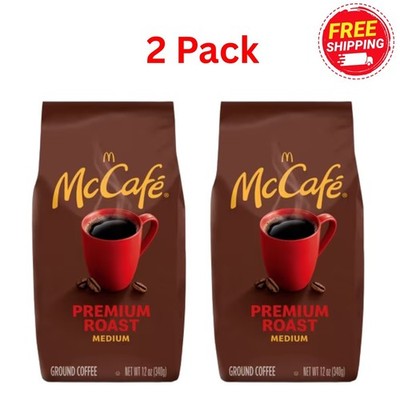 2 Pack - McCafe Premium Roast Decaf, Medium Roast, Ground Coffee, 12 oz