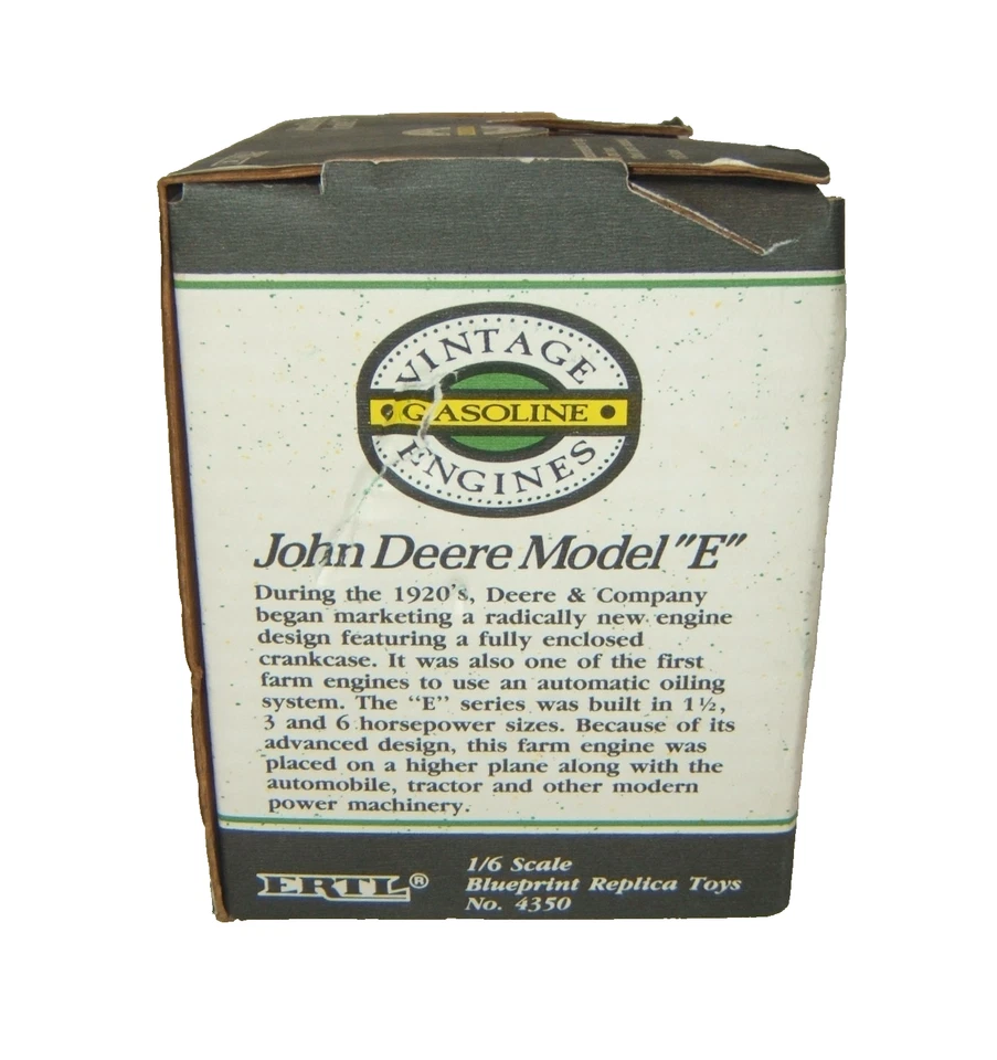 Case 800 Case-O-Matic Diesel Tractor w Narrow Front 1/6 Scale NIB by Ertl - Image 4 of 4